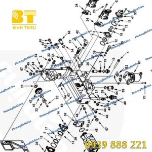 Bơm tiếp vận Cummins QSX15