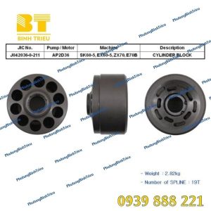 Phụ tùng ruột bơm thủy lực AP2D36