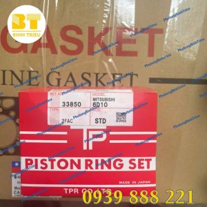 Xéc măng động cơ 6D10